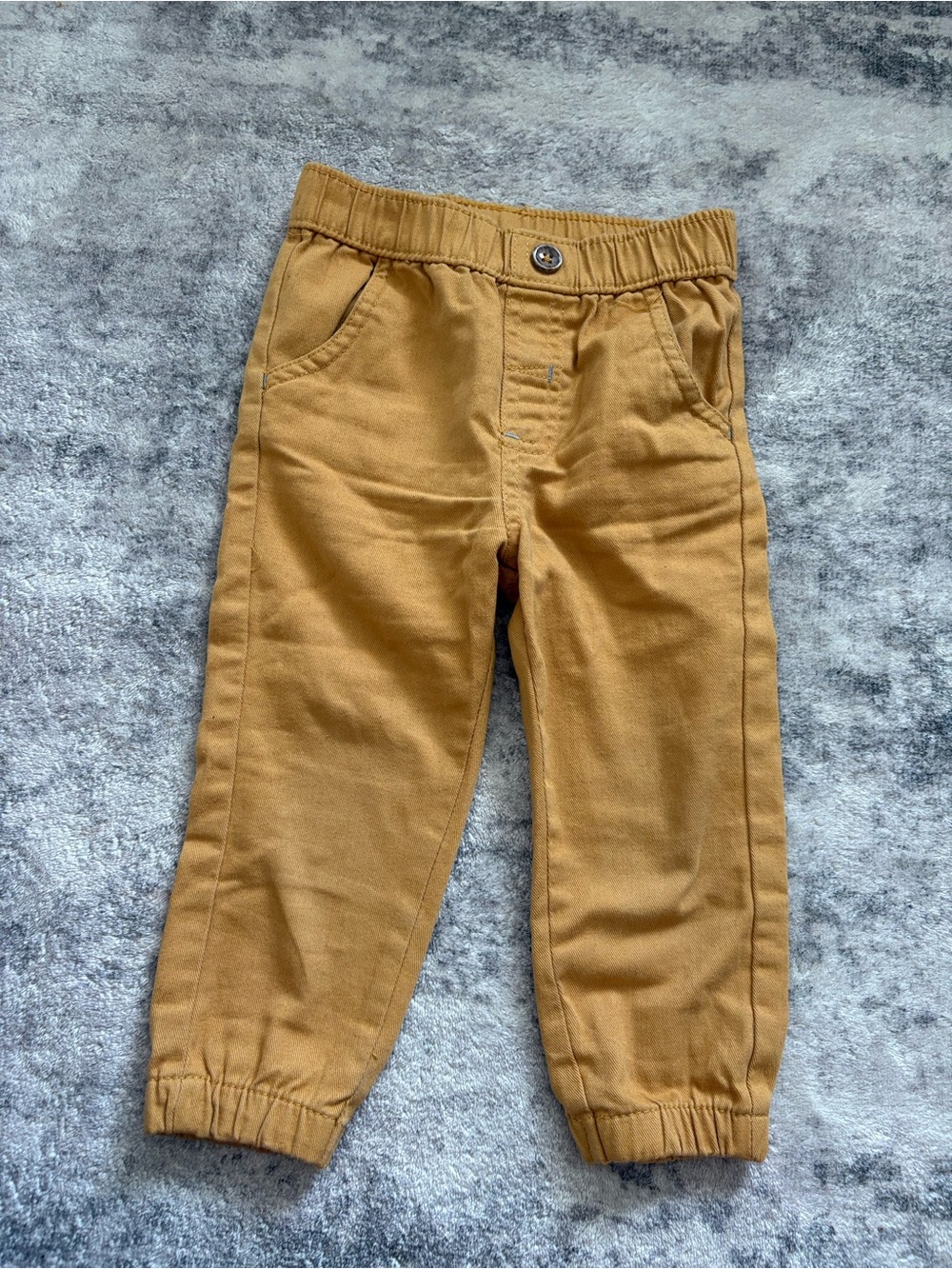 ⭐️5/$30 100% Cotton Toddler Mustard Pants